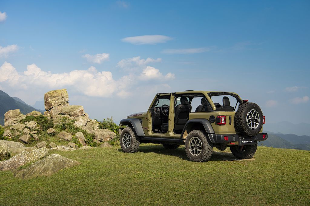 Hoạt động của 4x4 trên Jeep Wrangler