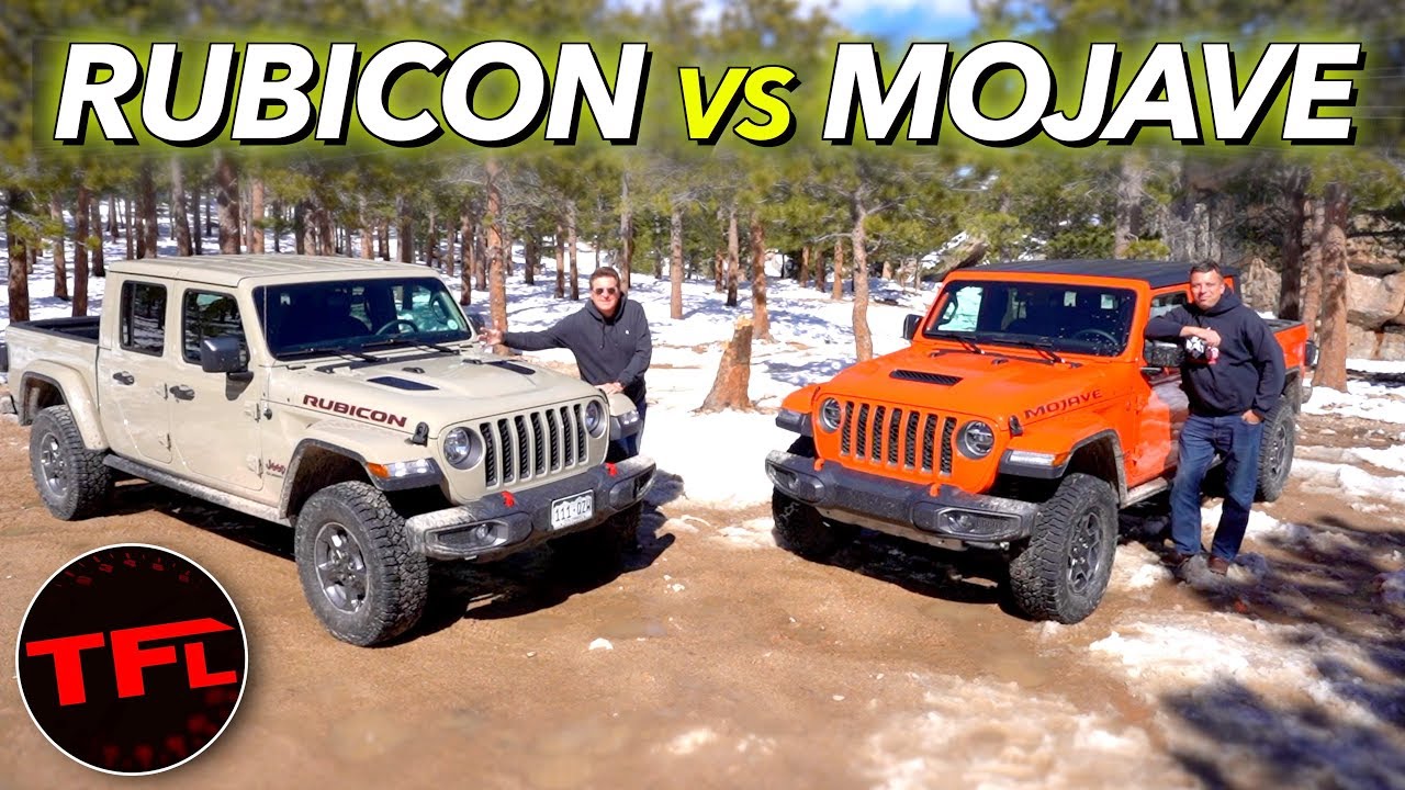 Rubicon và Mojave trên đường phố